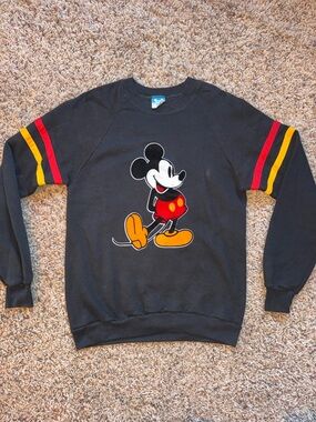VINTAGE 1980’s Disney Character Fashions Mickey Mouse Sweatshirt Medium